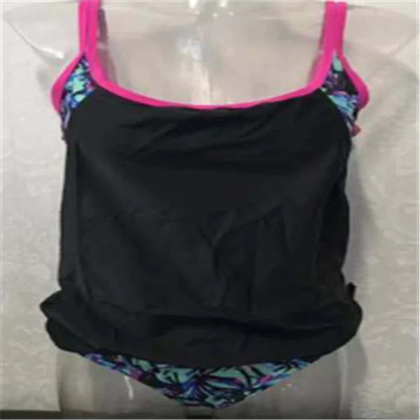 Women's Striped Two-Piece Swimsuit in Multiple Colors