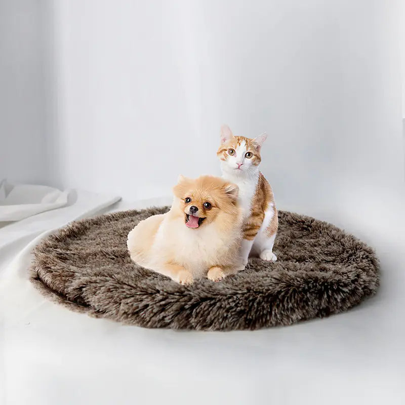 Round Blanket Sleeping Mat for Pets