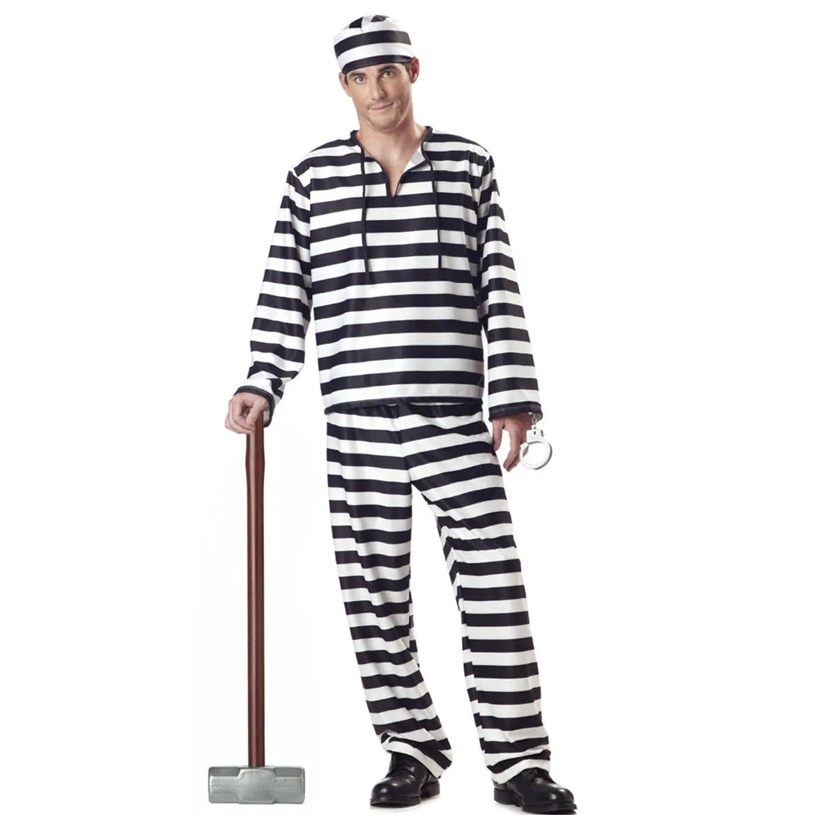 Classic Jailbird Jumpsuits for Men and Women Couples