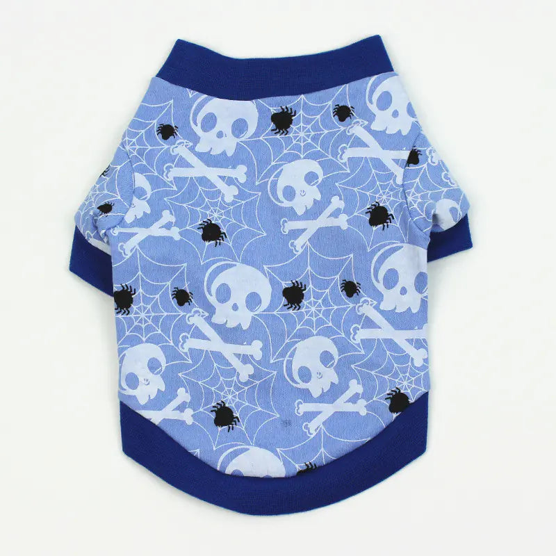 Cartoon Print T-Shirt for Dogs - Spring/Summer Costumes