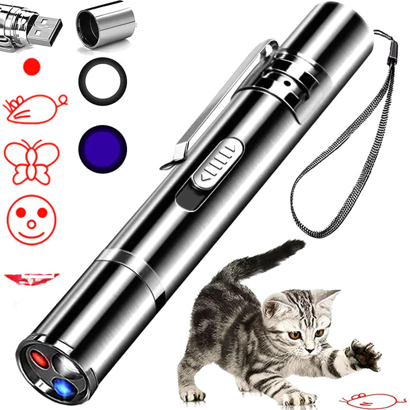 Rechargeable Infrared Cat Laser Toy for Pets