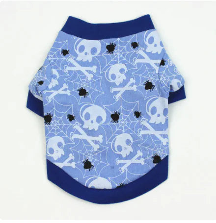 Cartoon Print T-Shirt for Dogs - Spring/Summer Costumes