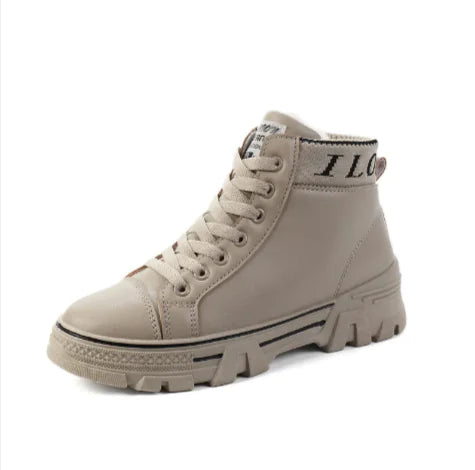 Women's winter shoes with velvet lining