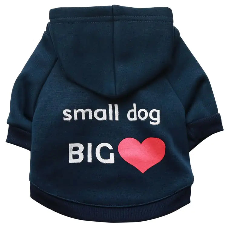 Fleece Printed Dog Clothes for Pets