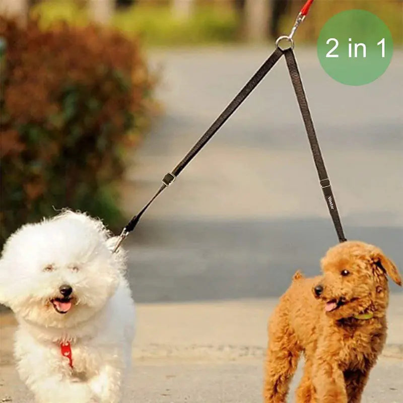Multipurpose Dual Headed Dog Leash for Pets