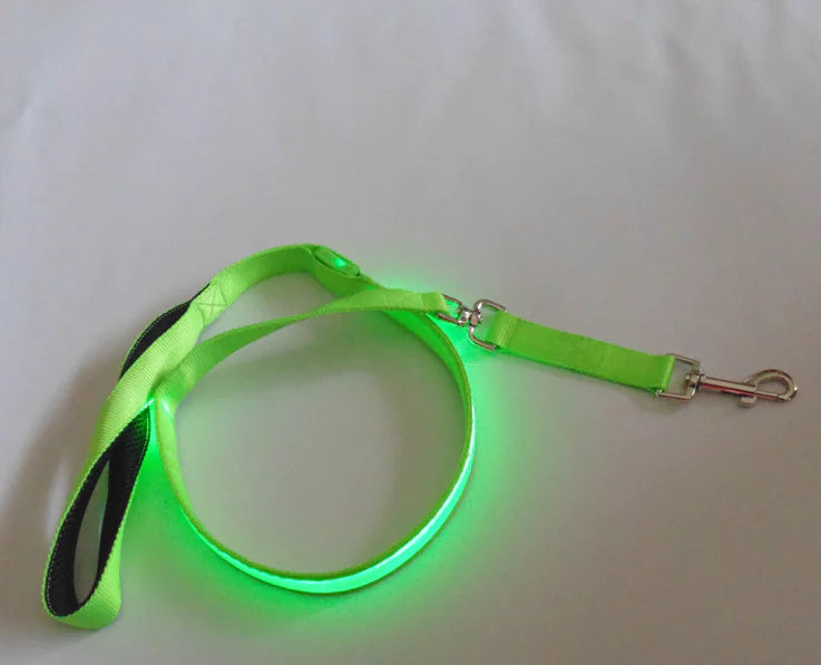 LED Reflective Harness with Leash for Pets