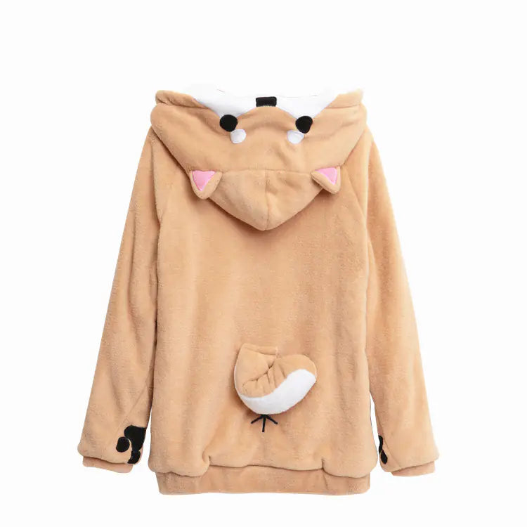 Doge Themed Hoodie for Pets - Anime Sweatshirt