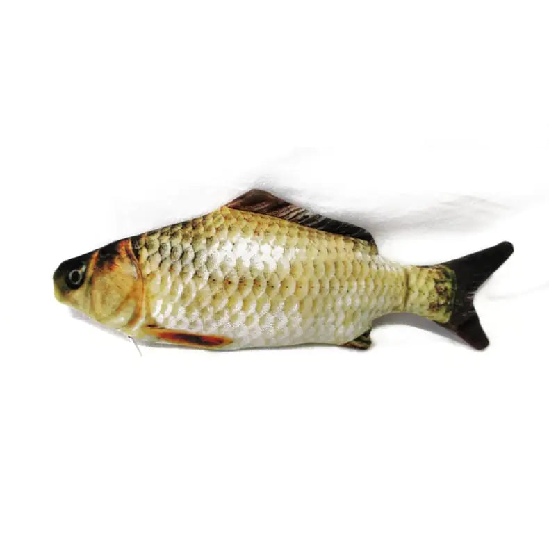 Beating Fish Plush Catnip Toy for Pets