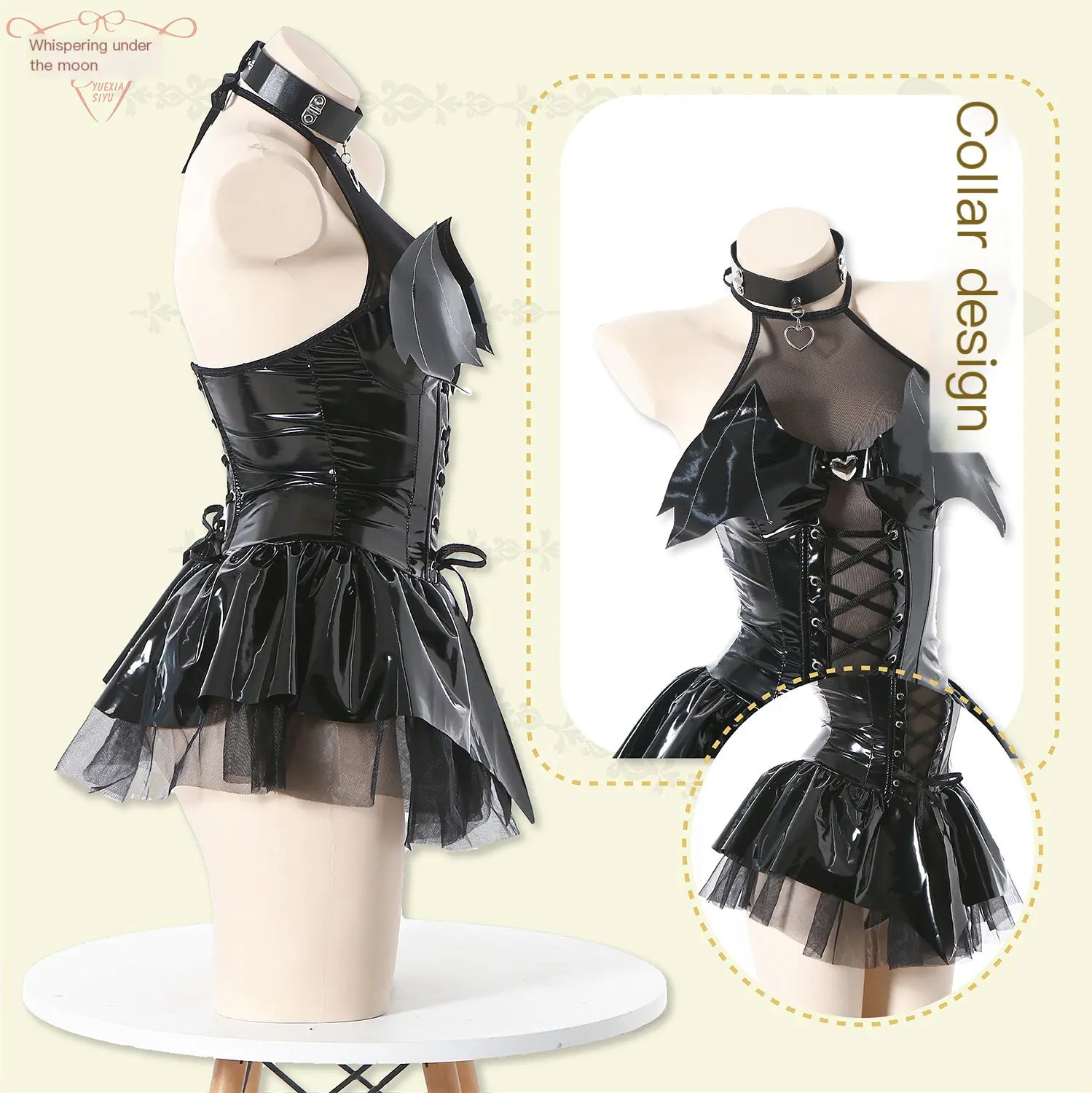 COS Japanese Anime Witch Cosplay Outfit for Women