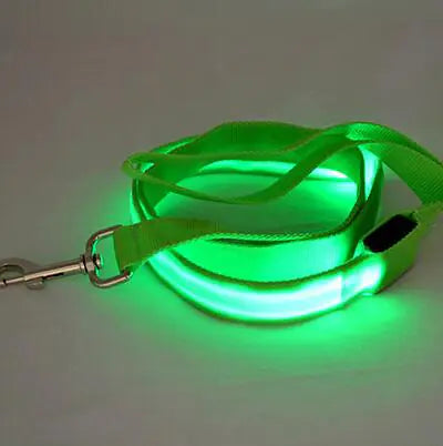 LED Reflective Harness with Leash for Pets