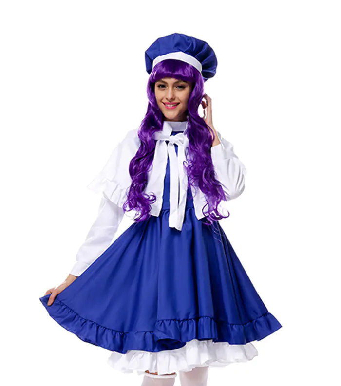 "Chiyo Sakura Dress - Long Singer Costume from Anime"