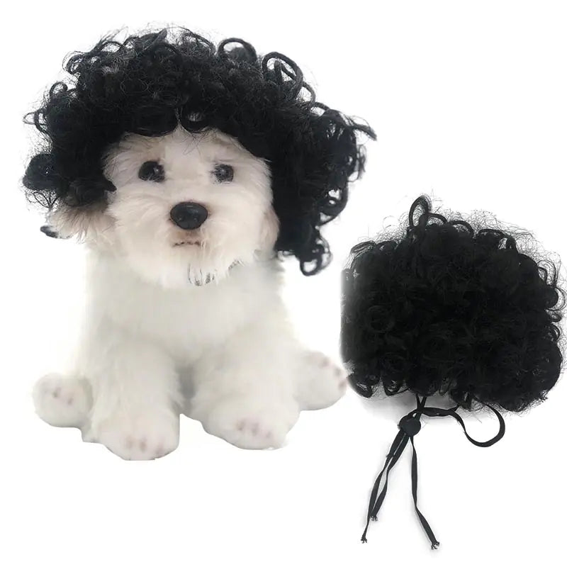 Pet Wigs for Dogs and Cats - Halloween Costumes