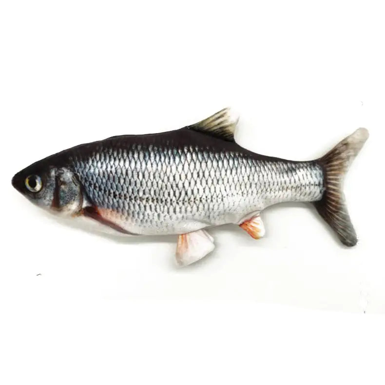 Beating Fish Plush Catnip Toy for Pets