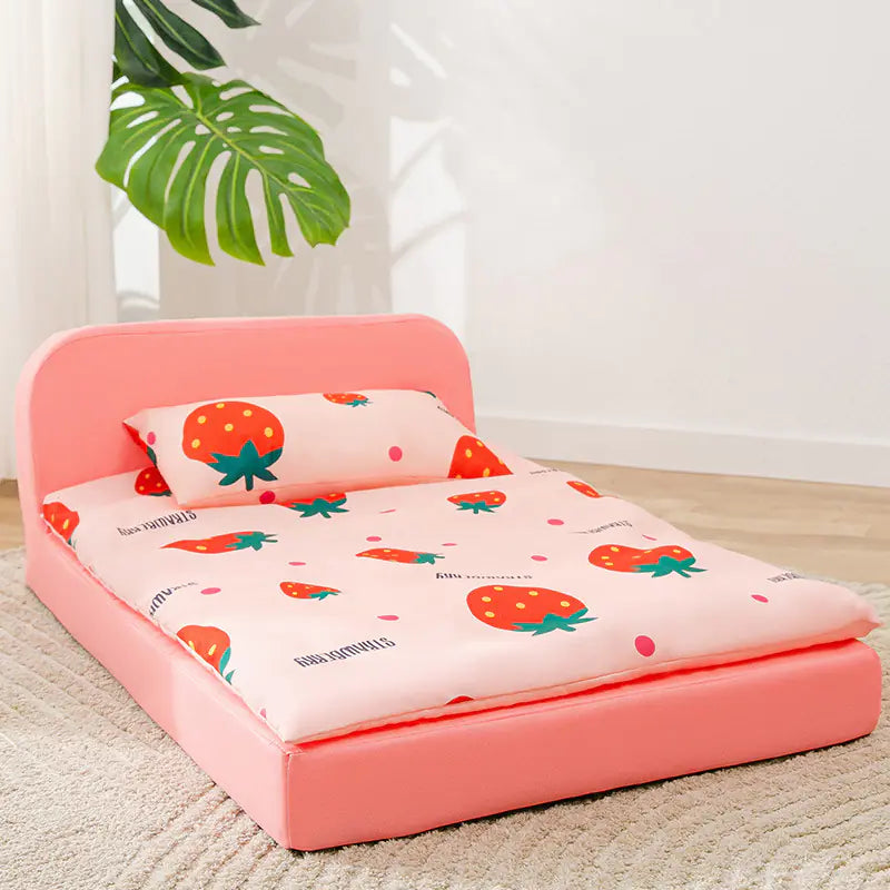 Removable Washable Sponge Bed for Small/Medium Pets