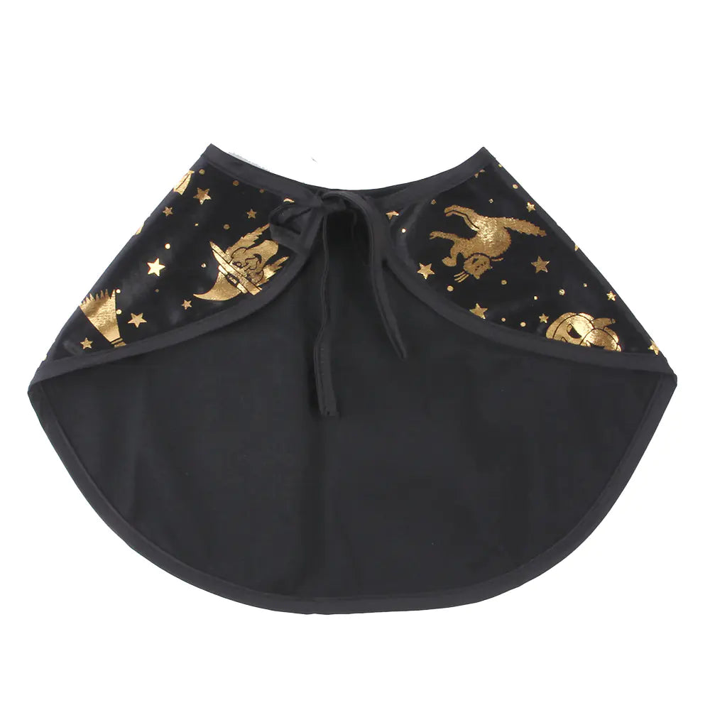 Halloween Wizard Cloak and Hat Costume for Pets