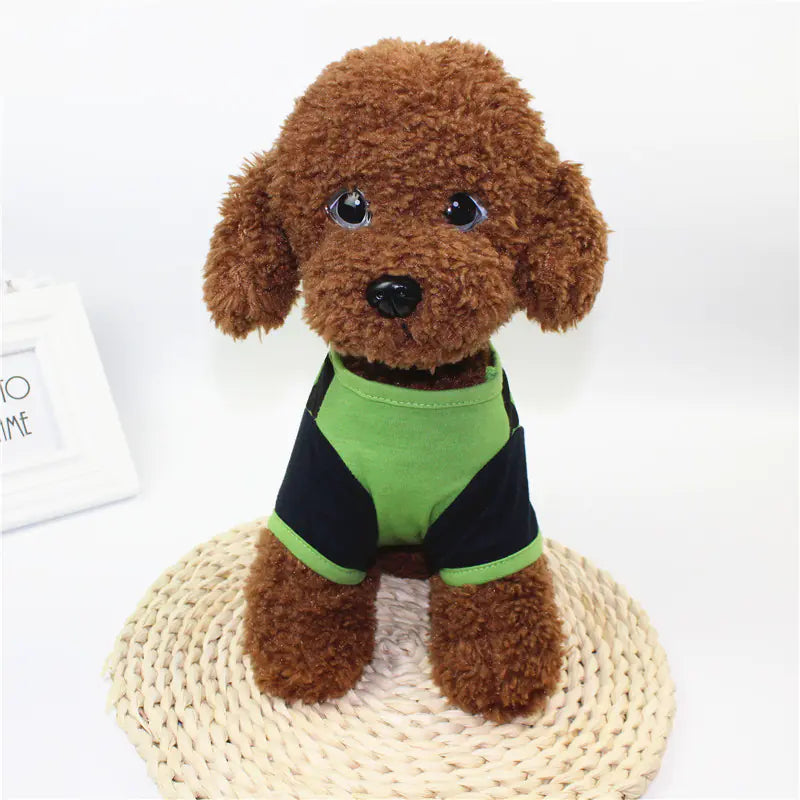 Cartoon Print T-Shirt for Dogs - Spring/Summer Costumes