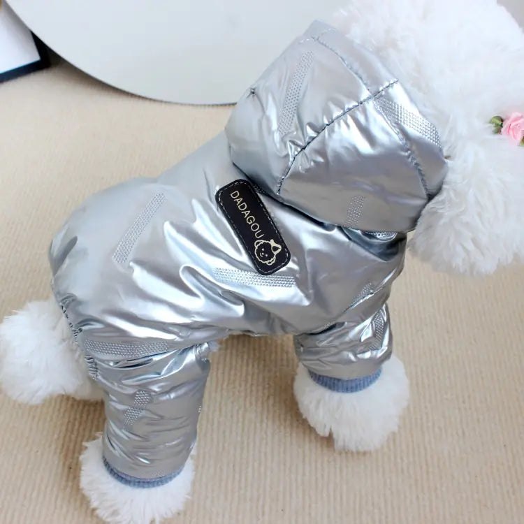 Puppy Padded Winter Coat for Four-Legged Pets