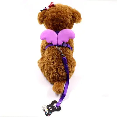 Angel Wings Dog Leash for Small Pets