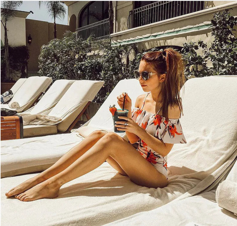 2020 New Cross-Border Floral Print Swimsuit Collection