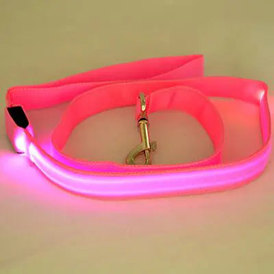 LED Reflective Harness with Leash for Pets