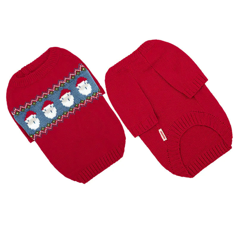 Christmas Sweater for Puppy and Cat Pets